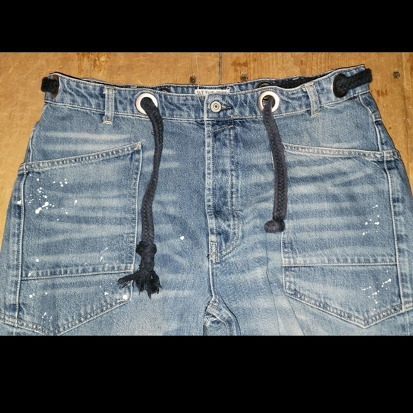 We The Free People Moxie Barrel Jeans Sz 32 - Picture 14 of 16